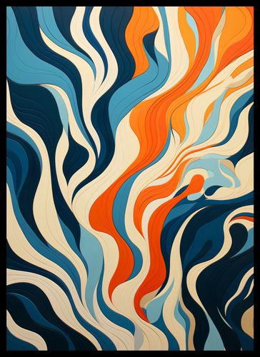 Plakat 39,5x55cm Oceaniczne Fale na Arena.pl