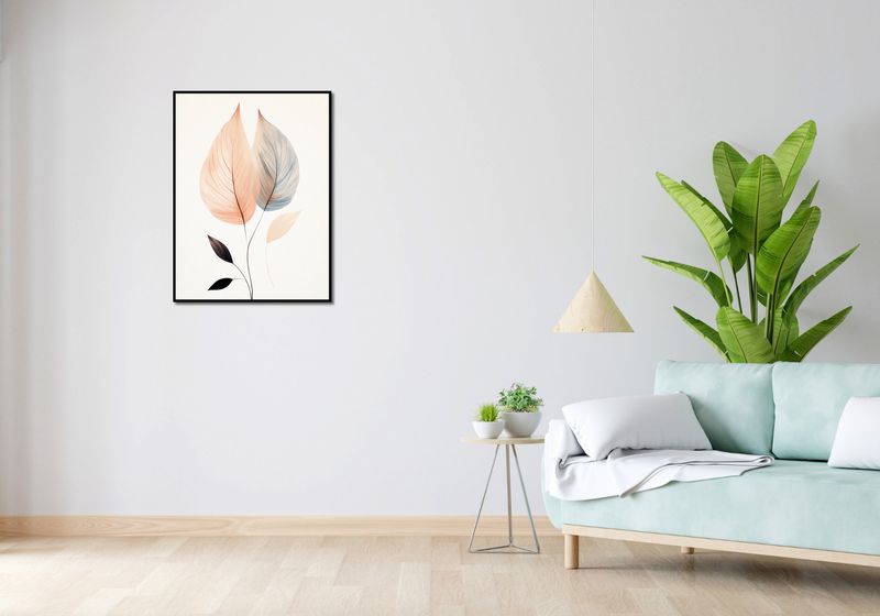 Plakat 60x80cm Liściasty Taniec zdjęcie 4