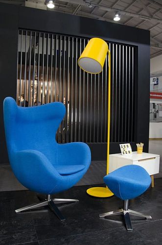 Lampa podłogowa FLAMING żółta na Arena.pl