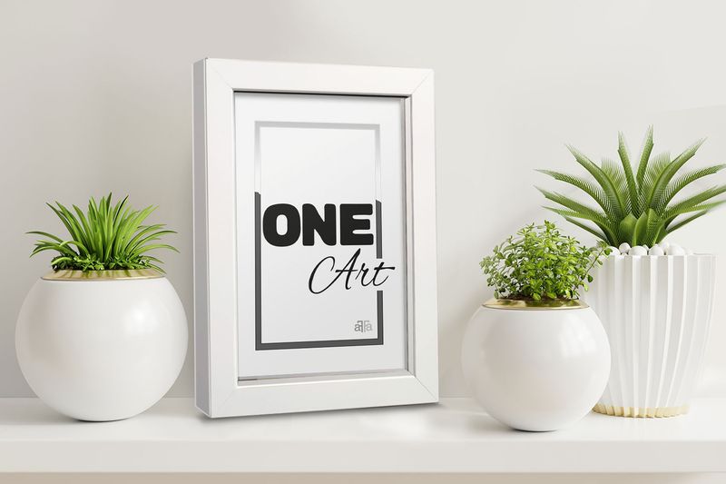 Ramka na zdjęcia Hekla 13x18 foto MDF stojąca  biały 1szt. zdjęcie 5