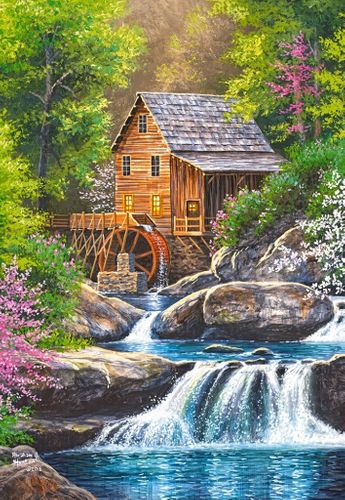 PUZZLE SPRING MILL 1000el CASTORLAND na Arena.pl