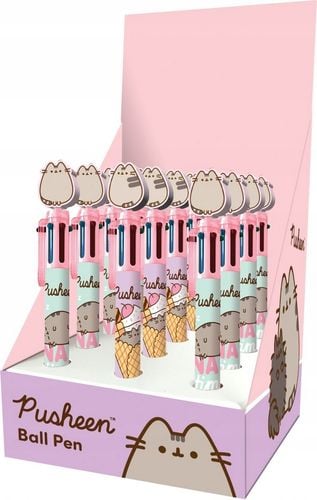 Długopis Automatyczny Wielokolorowy 6 Kol Pusheen na Arena.pl