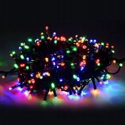 Lampki choinkowe LED200/G/5M multikolor 20m FLASH na Arena.pl