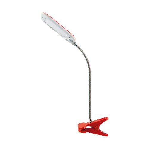 Lampka biurkowa DORI LED 6W RED CLIP 02866 zdjęcie 2