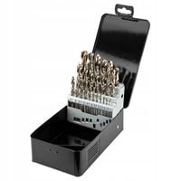 Wiertła do metalu HSS-Co 1.0-13.0 mm zestaw 25 szt. NEO TOOLS