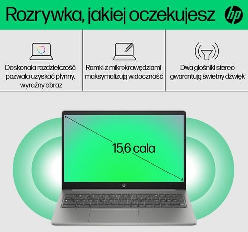 HP Chromebook 15a FullHD IPS Intel Core i3-N305 8-rdzeni 8GB LPDDR5 256GB UFS SSD Chrome OS na Arena.pl