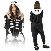 Szkielet Kigurumi Onesie dres piżama kombinezon