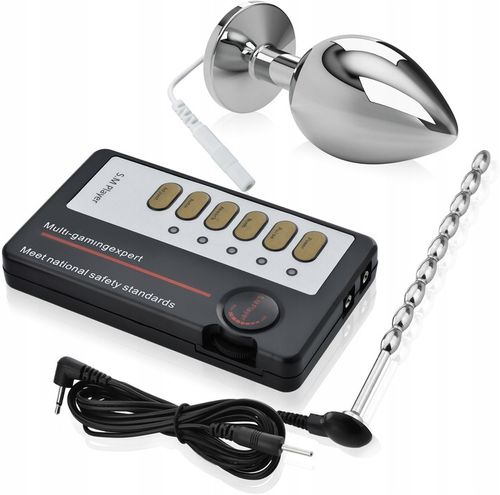 ZESTAW DO ELEKTROSTYMULACJI DILATOR + KOREK ANALNY na Arena.pl