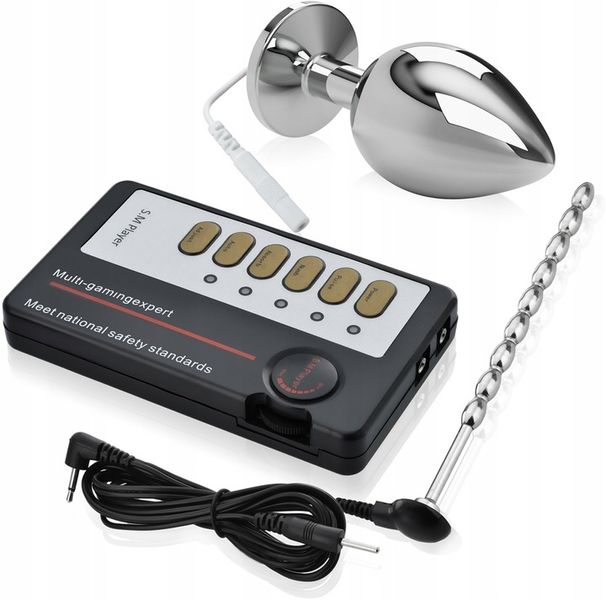 ZESTAW DO ELEKTROSTYMULACJI DILATOR + KOREK ANALNY zdjęcie 2