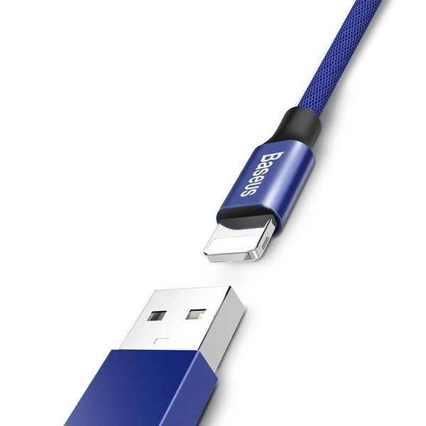 Kabel Baseus Yiven Lightning 1.2m 2A (niebieski) zdjęcie 2
