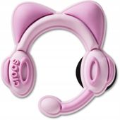 Crocs Przypinka Charms Ozdoba Pin Do Butów Jibbitz Cat Ear Headset