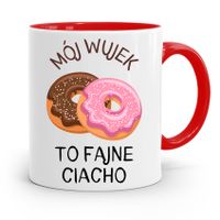 Kubek Czerwony Dla Wujka Wujek To Fajne Ciacho Z Nadrukiem Ze Zdjęciem