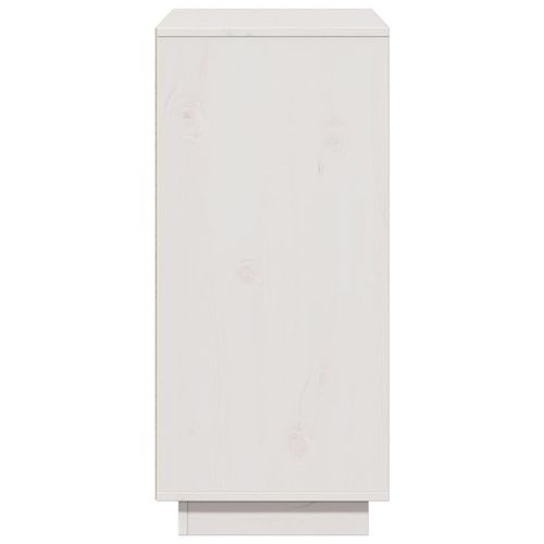 Szafka, biała, 60x34x75 cm, lite drewno sosnowe na Arena.pl