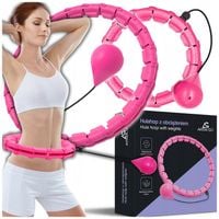 HULA HOP Z OBCIĄŻENIEM ODCHUDZAJĄCE Z OBCIĄŻNIKIEM SMART HULAHOP PLUS