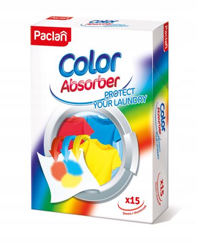 Paclan Color Catcher 15 Szt. - Chusteczki Do Prania Zapobiegające Przebarwi na Arena.pl