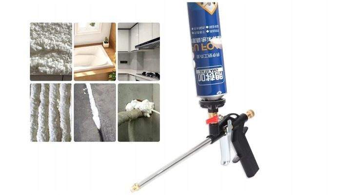 Pistolet do piany z adapterem aluminiowym 12”-VORSTAHL zdjęcie 3