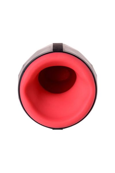 Erotist Magma; Rechargeable Masturbator With Heating, Silicone, Black, zdjęcie 5