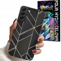 ETUI CASE DO SAMSUNG S22 PLUS - MARMUREK GEOMETRYCZNE WZORY KOBIET + FOLIA