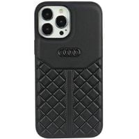 Audi Genuine Leather iPhone 13 Pro / 13 6.1" czarny/black hardcase