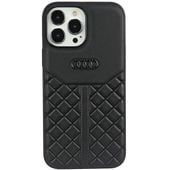 Audi Genuine Leather iPhone 13 Pro / 13 6.1" czarny/black hardcase