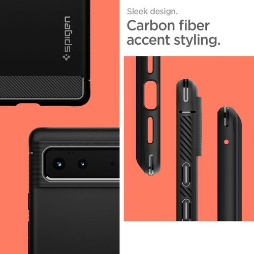 SPIGEN RUGGED ARMOR GOOGLE PIXEL 6 MATTE BLACK na Arena.pl