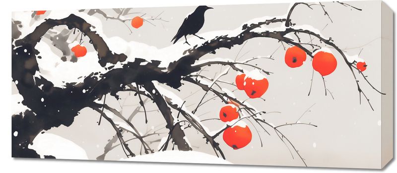 Obraz 90x40cm Wschodnia Akwarela zdjęcie 1