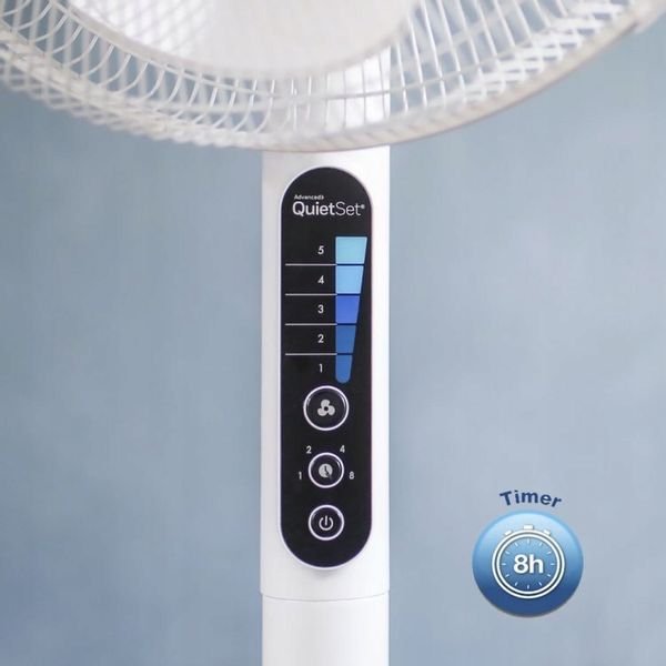 Wentylator podłogowy REGULACJA 5 prędkości OSCYLACJA 40 cm PILOT timer zdjęcie 3