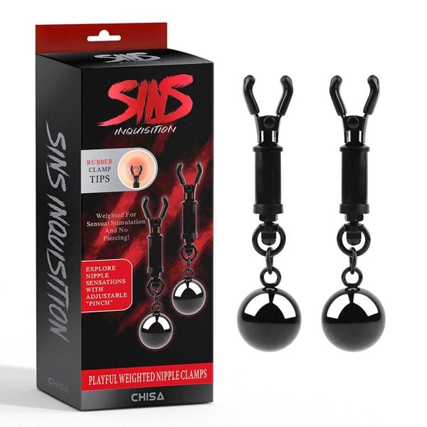 Playful Weighted Nipple Clamps zdjęcie 1