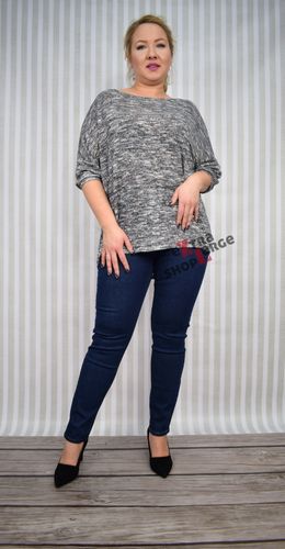 Bluzka marki Blue Shadow melanż PLUS SIZE na Arena.pl