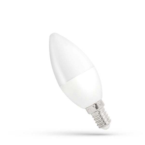 Żarówka LED E14 świecowa 1W 230V CW zimna Spectrum zdjęcie 3