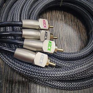 KABLE RCA KICX SCV45 SYGNAŁOWE AUDIO zdjęcie 3