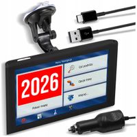 Nawigacja samochodowa dla ciężarówek GPS 9" WGRANE MAPY BUS Autobus Europa