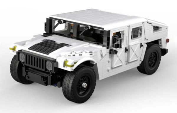 Klocki techniczne CaDA 1386 el. Humvee pojazd zdjęcie 1