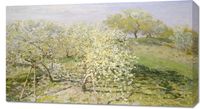 Obraz 90x50cm Spring, Monet Vintage do Salonu