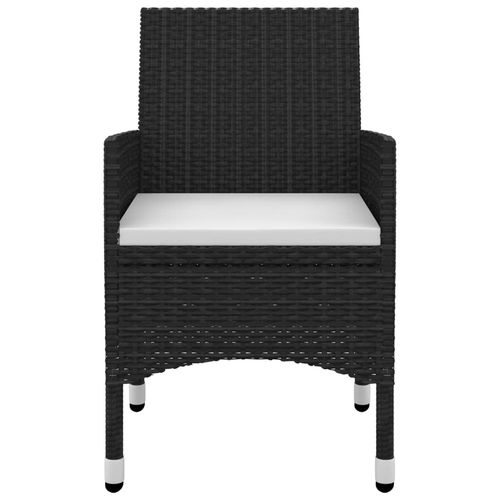 7-cz. zestaw mebli ogrodowych z poduszkami, rattan PE i szkło na Arena.pl