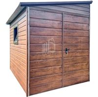 Schowek Domek Ogrodowy 3x2m Brama dwuskrzydłowa okno drewnopodobny ID799