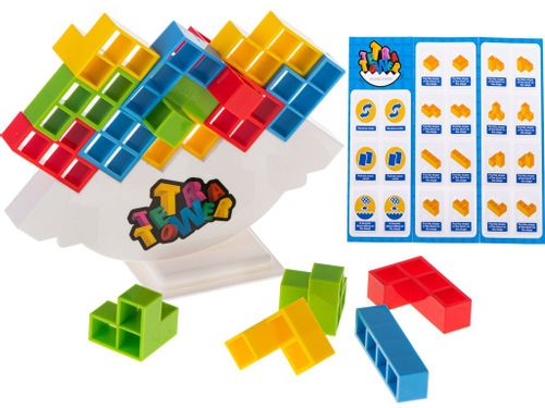 Układanka tetris balansujące klocki gra logiczna na Arena.pl