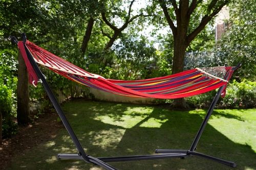 HAMAK ZE STELAŻEM OGRODOWY 2 OSOBOWY HUŚTAWKA XXL WZMOCNIONY PAŁĄK ZESTAW na Arena.pl