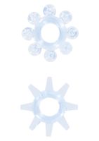 Power Stretchy Rings 2Pcs Blue