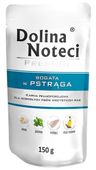 Zdrowa karma dla psa z dużą zawartością mięsa - Dolina Noteci Pstrąg 150g