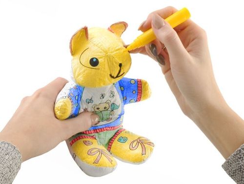 Maskotka do malowania - misiu na Arena.pl