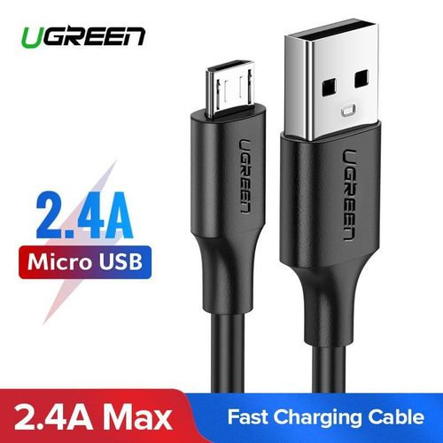 Kabel micro USB UGREEN QC 3.0 2.4A 1.5m (biały) na Arena.pl