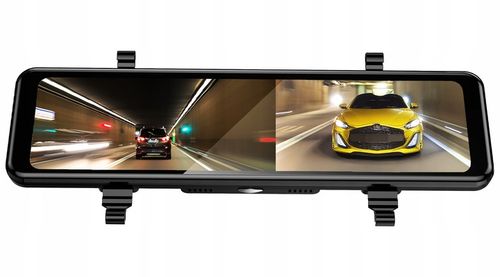 REJESTRATOR LUSTERKO 10,88 KAMERA COFANIA ANDROID CARPLAY 2K QHD KARTA 64GB na Arena.pl