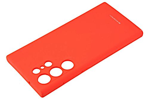 Etui Mercury Goospery Silicone do Samsung Galaxy S23 Ultra czerwony na Arena.pl