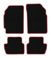 Dywaniki welurowe CARLUX-RED do Chevrolet Spark III M300 2009-2015