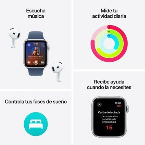 Smartwatch Apple MXER3QL/A Szary 44 mm na Arena.pl