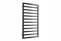 Grzejnik Łazienkowy MODERN 1240x530 CZARNY POŁYSK