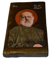 Ikona Święty Brat Albert patron wszystkich pracowników pomocy społecznej