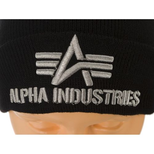 Alpha Industries 3D BEANIE 03 BLACK na Arena.pl