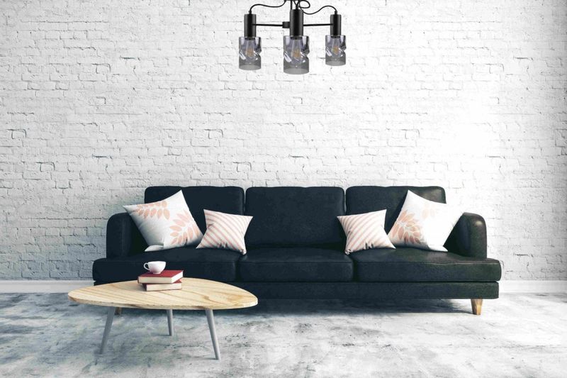 Lampa sufitowa 3xE27 INGER BLACK zdjęcie 2